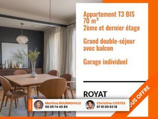 Appartement en résidence ROYAT 69 (63130)