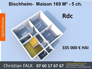 Maison BISCHHEIM 169 (67800)