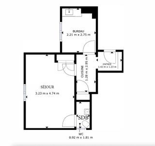 Appartement à rénover BOULOGNE BILLANCOURT 28 (92100)