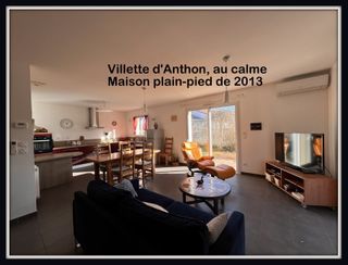 Maison plain-pied VILLETTE D'ANTHON 85 (38280)