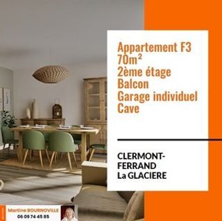 Appartement CLERMONT FERRAND 70 (63100)