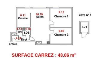 Appartement SEYSSINET PARISET 48 (38170)